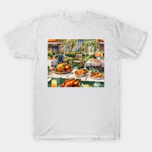 Holiday , Thanks Giving , Pumpkin , Turkey , Party T-Shirt